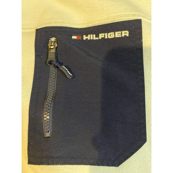 Tommy Hilfiger Jacket Men's 2XL Full Zip‎ Fleece Jacket W/ 3 Pockets & Elbow - Picture 4 of 14